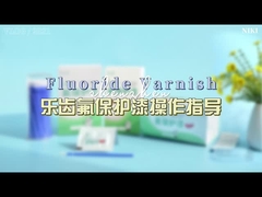 مرت ورنيش فلورايد الأسنان مع 5٪ الصوديوم لطبيب الأسنان