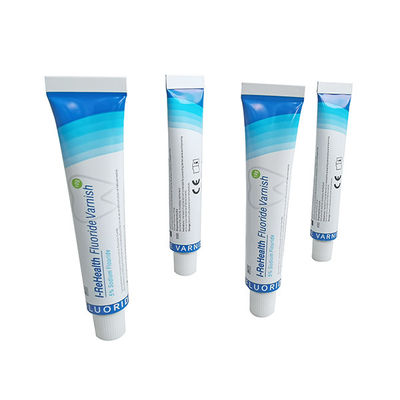 ورنيش فلورايد أصفر سريع الجفاف للأطفال بنكهة لذيذة