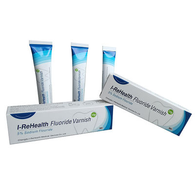 ورنيش فلورايد سريع التجفيف لمدة 15 ثانية لون أصفر للأطفال