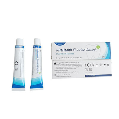 ورنيش فلورايد سريع التجفيف لمدة 15 ثانية لون أصفر للأطفال