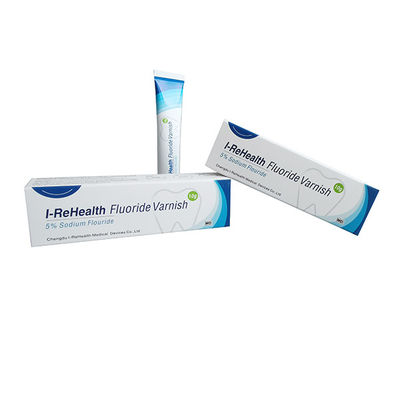 10 جرام / قطعة ورنيش فلوريد الصوديوم 5٪ أصفر للأطفال