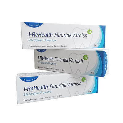 10 جرام / قطعة ورنيش فلوريد الصوديوم 5٪ أصفر للأطفال