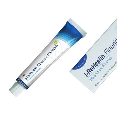 CE ISO 10ml I-ReHealth فلوريد الورنيش 5 ٪ نكهة البطيخ الصوديوم لمنع تسوس الأسنان