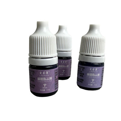 مؤشر لوحة الأسنان بنكهة العنب لحماية تسوس الأسنان مع عبوات 3 مل