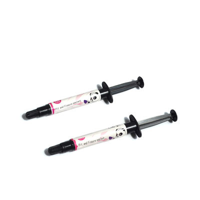 حُفرة أسنان بيضاء اللون وراتنج مانع تسرب الشق قائم على أساس المحترفين