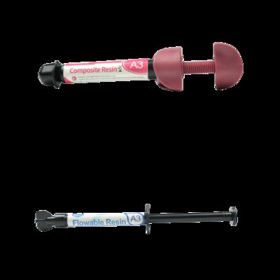 الراتنج السريع السريع الراتنج المركب للأسنان لتقنية ملء اللاصق