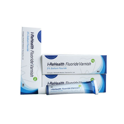 60-150 شخصًا ورنيش الفلورايد الموضعي 10 جرام علاج الأسنان بالفلورايد