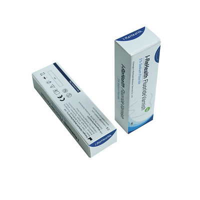 ورنيش الفلورايد الموضعي القائم على الراتينج الطبيعي CE للبالغين 5٪ Naf