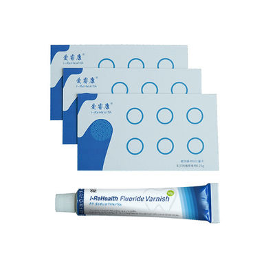 ورنيش فلوريد الصوديوم 22600 جزء في المليون راتينج طبيعي للبالغين لإصلاح التنقية