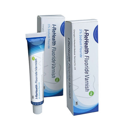 10g 5٪ NaF موضعي تطبيق ورنيش حماية الأسنان بنكهة البطيخ