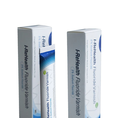 10-15 ثانية علاج تسوس الأسنان بالفلورايد الورنيش للأطفال