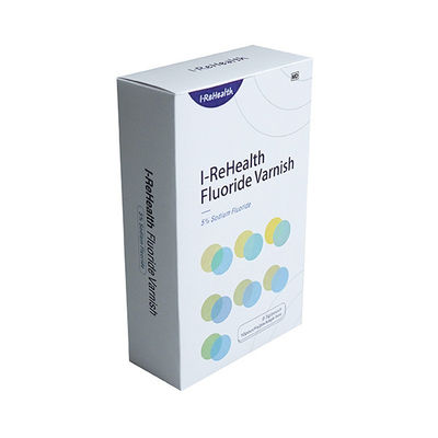 5٪ ورنيش فلورايد أسنان الصوديوم 0.5 جرام 10 مجموعة ورنيش فلورايد للأطفال