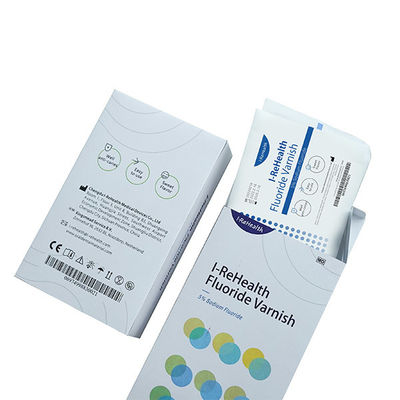 0.5 جرام 5٪ ورنيش فلورايد الصوديوم لأسنان الأطفال الواقية